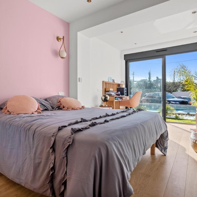 Havre de Paix avec Villa Prestige Cannes , Piscine Chauffée, Alarme, Caméras Parking privée - Villa - 24