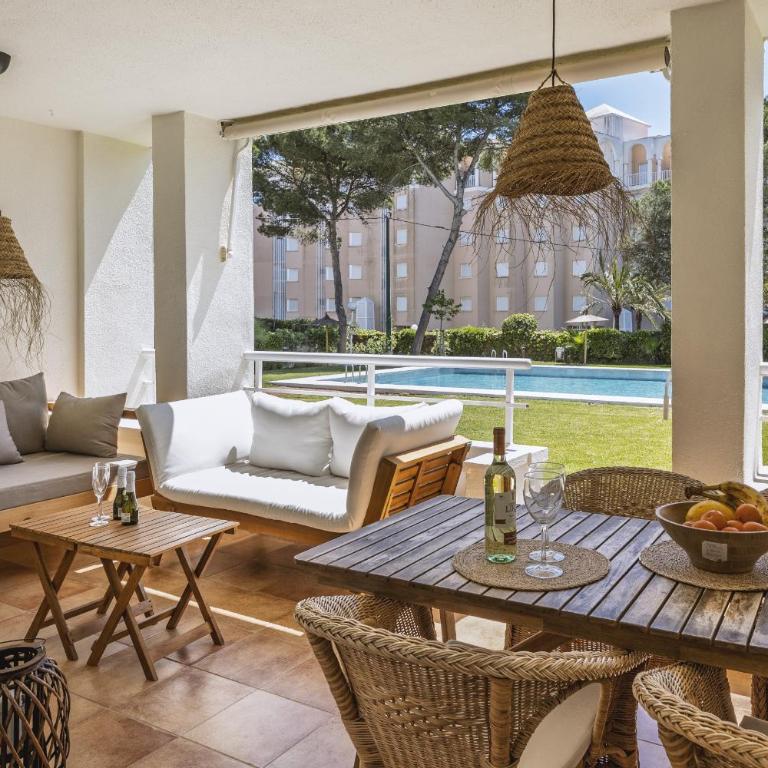Ondaluz - Apartamento de 2 dormitorios con vistas a la piscina - 1