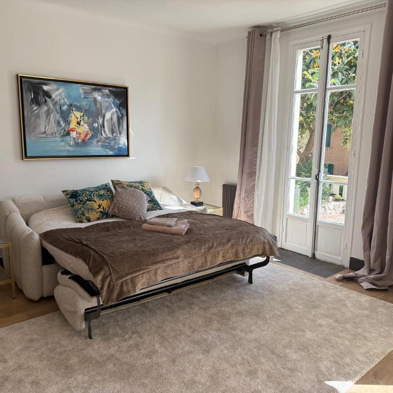 Magnifique studio bas de villa avec terasse et jardin Saint Jean Cap Ferrat - Apartamento de 1 dormitorio - 5
