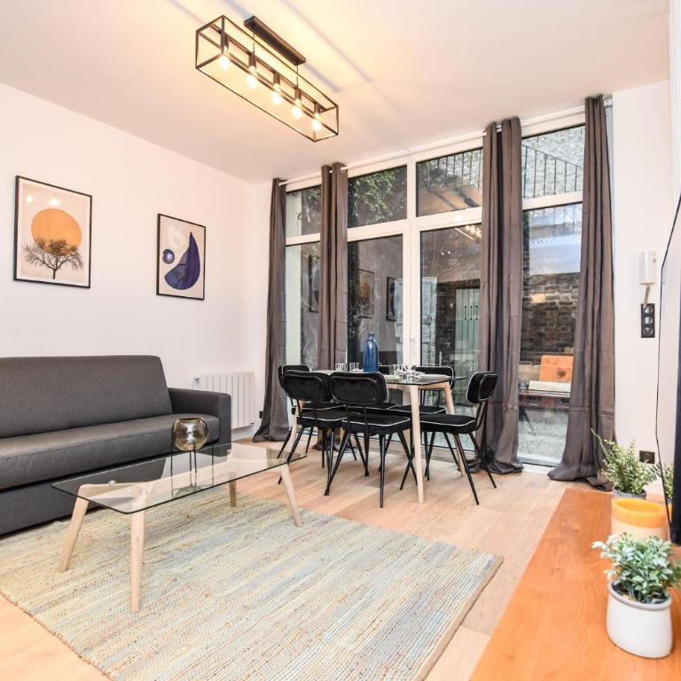 Duplex agréable Paris 20ᵉ - Belleville - Appartement 1 Chambre - 1