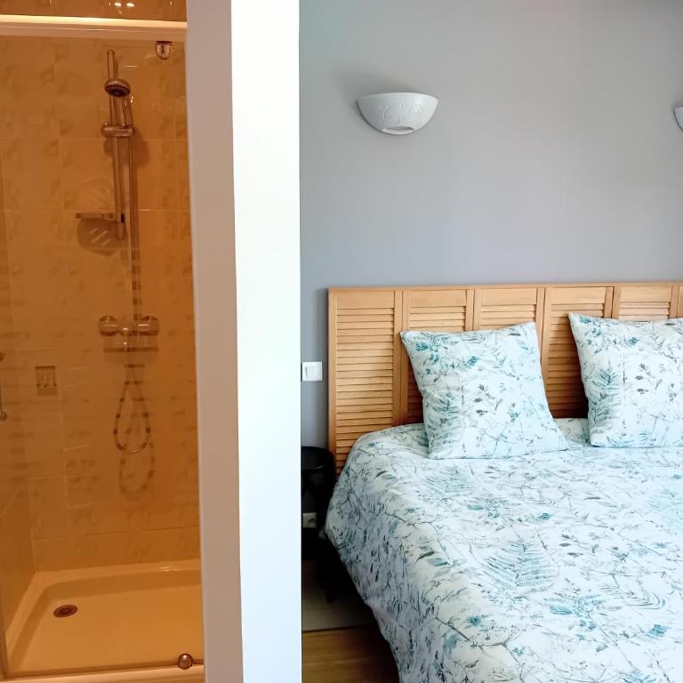 Chambres d'hôtes Le Pygargue - Chambre Double - Vue sur Piscine - 5