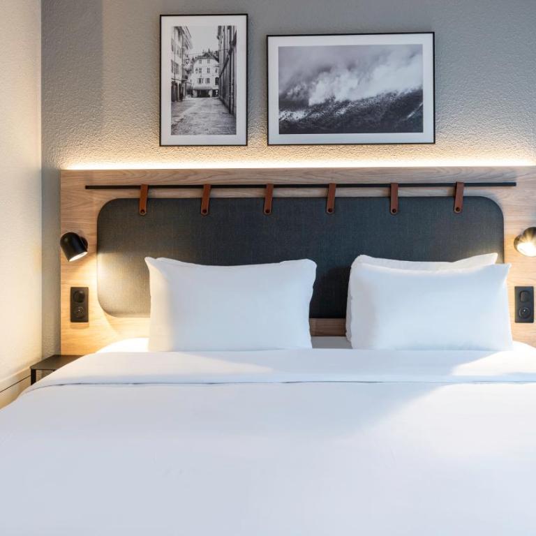Campanile NATURE - Aix Les Bains - Chambre Standard - 1 Lit King-Size et 1 Canapé-Lit - 2