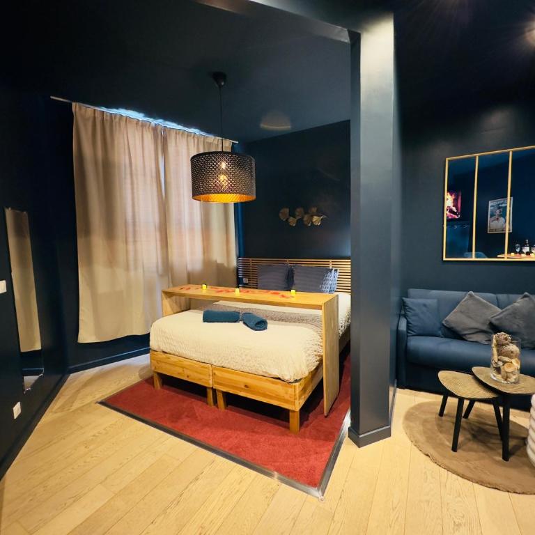 Mieuxqualhotel jacuzzi privatif La Parenthèse - Appartement 1 Chambre - 12