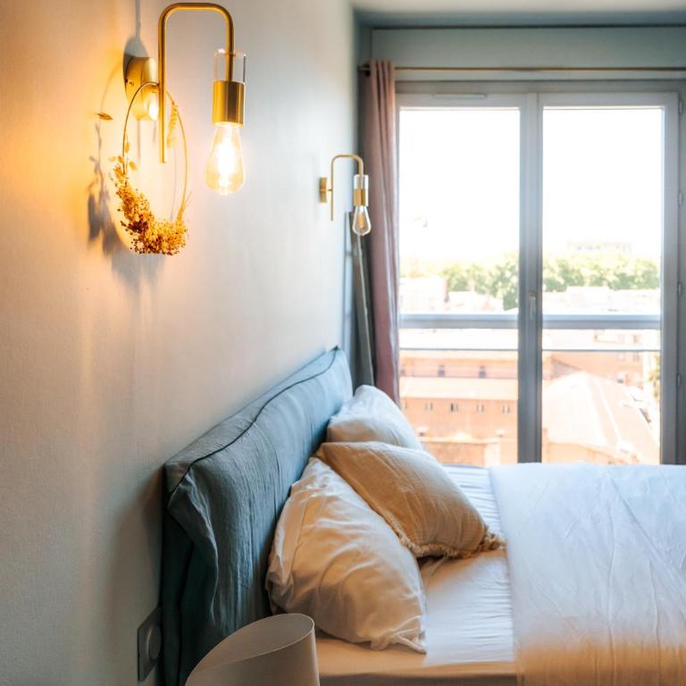 Ô Bellevue -T3 Standing - Centre ville - Climatisation - Appartement 2 Chambres - 7