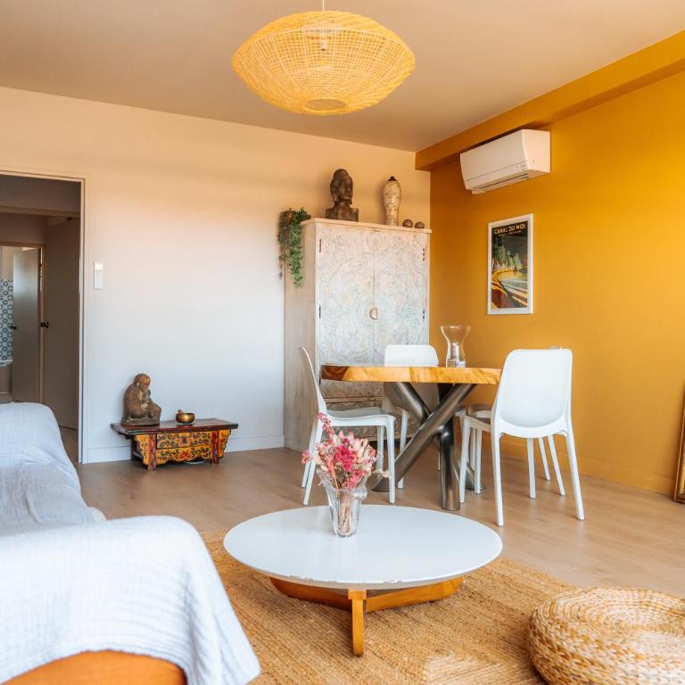 Ô Bellevue -T3 Standing - Centre ville - Climatisation - Appartement 2 Chambres - 18