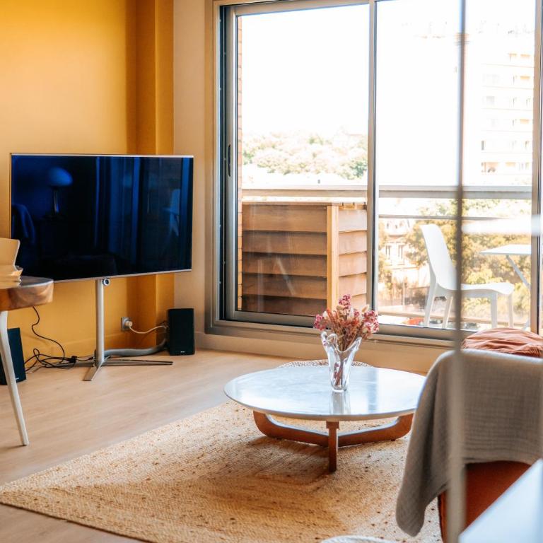 Ô Bellevue -T3 Standing - Centre ville - Climatisation - Appartement 2 Chambres - 44