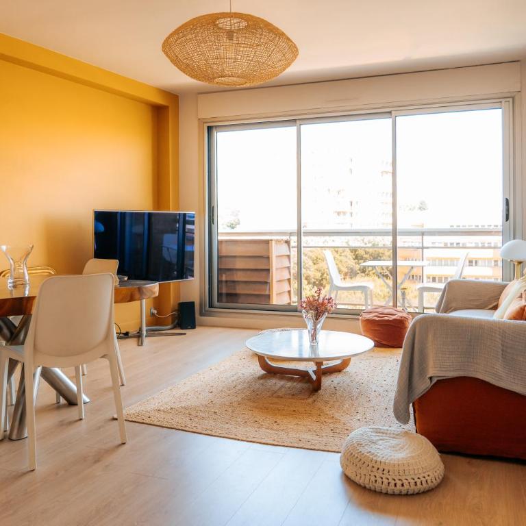 Ô Bellevue -T3 Standing - Centre ville - Climatisation - Appartement 2 Chambres - 36