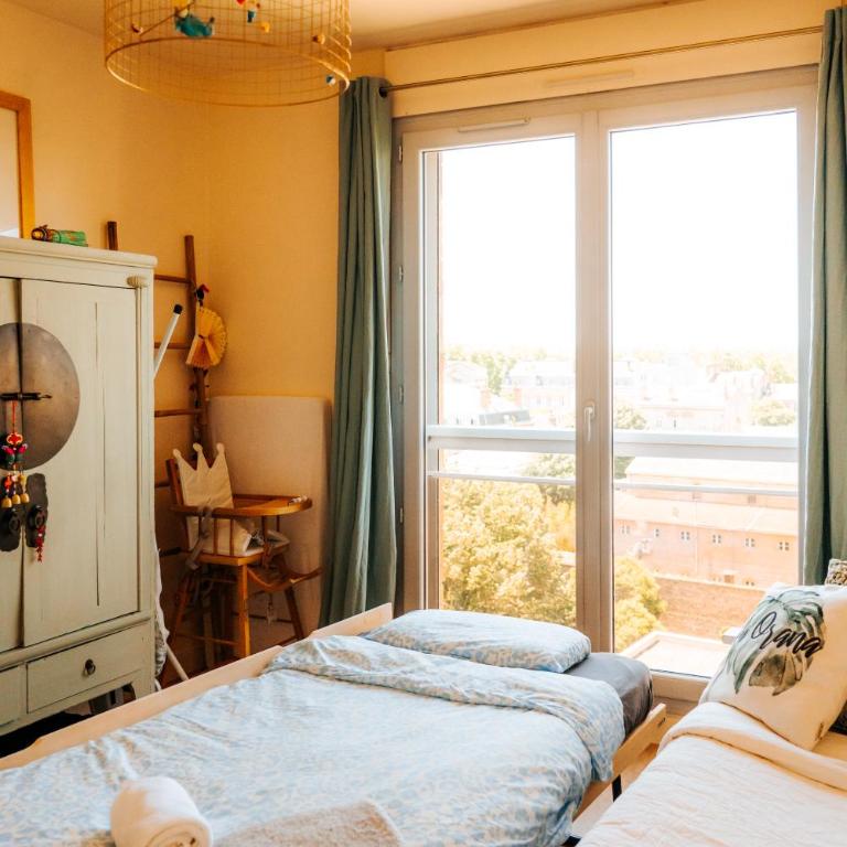 Ô Bellevue -T3 Standing - Centre ville - Climatisation - Appartement 2 Chambres - 52