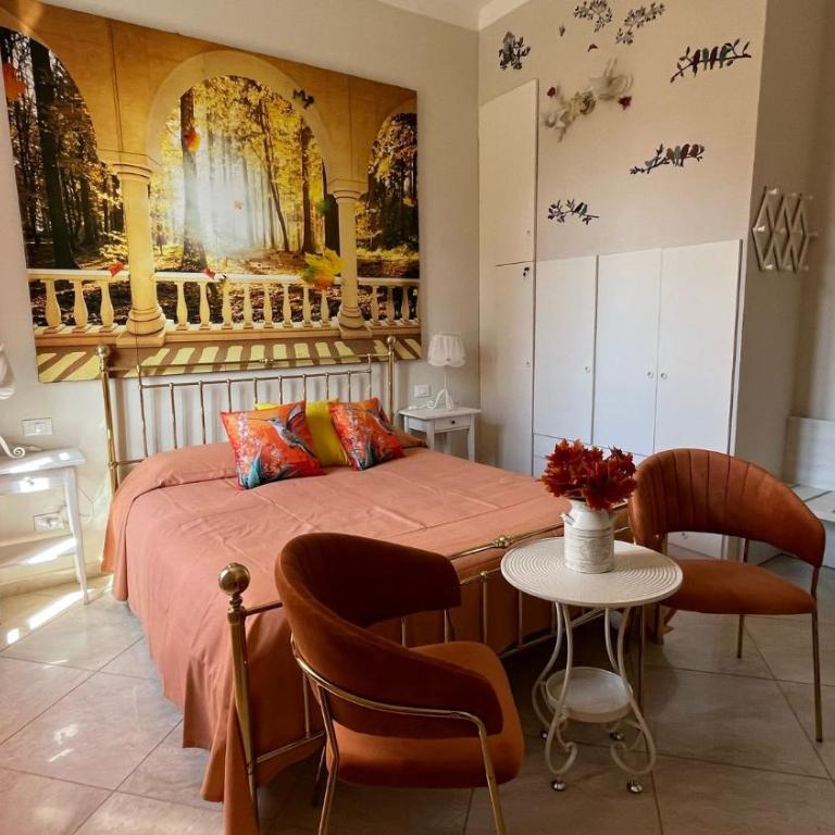 B&B Villa Lula Lucca - Camera Matrimoniale Deluxe con 1 Letto Supplementare - 14