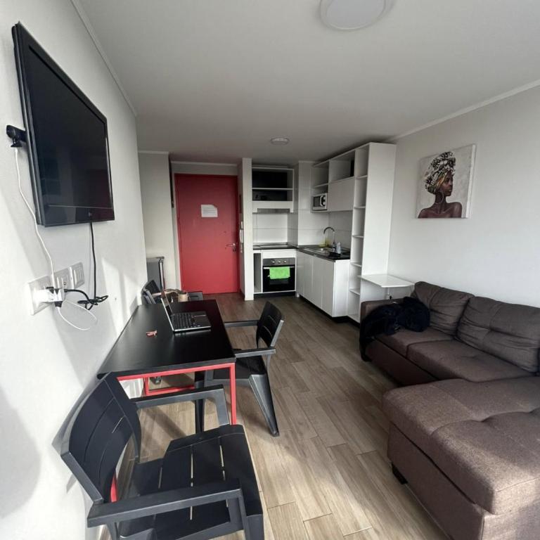 Apartamento Santiago I AC I Terraza I Escritorio para trabajo - Apartamento de 1 dormitorio - 3