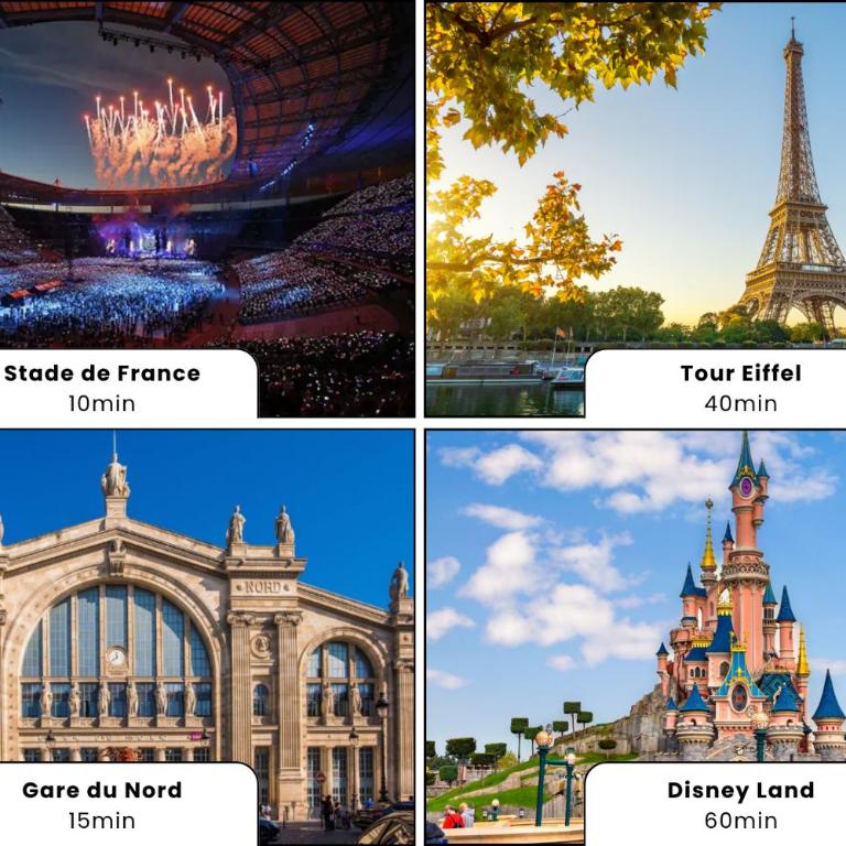 Studio cosy TV Netflix Proche Stade de France - Appartamento con 1 Camera da Letto - 24