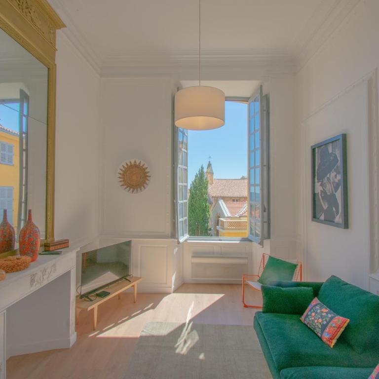 Grasse Le Gazan, belle vue, centre historique, 2ch - Appartement 2 Chambres - 32
