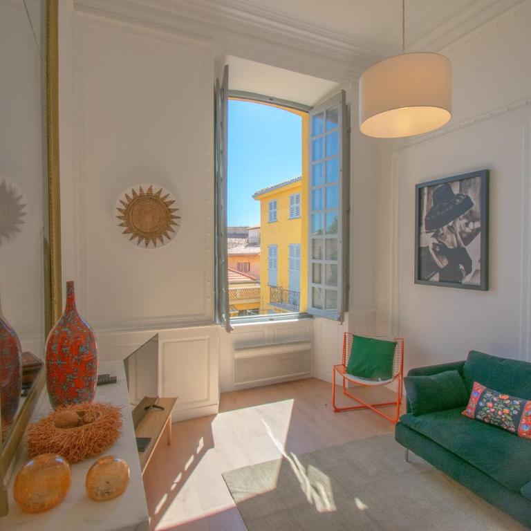 Grasse Le Gazan, belle vue, centre historique, 2ch - Appartement 2 Chambres - 25
