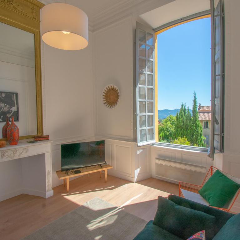 Grasse Le Gazan, belle vue, centre historique, 2ch - Appartement 2 Chambres - 2