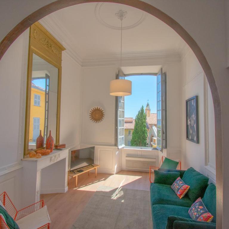 Grasse Le Gazan, belle vue, centre historique, 2ch - Appartement 2 Chambres - 4
