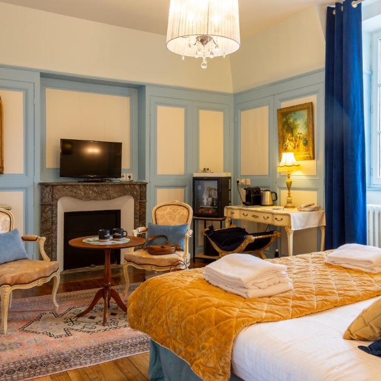 Château Hôtel Du Colombier - Chambre Double Supérieure - 2