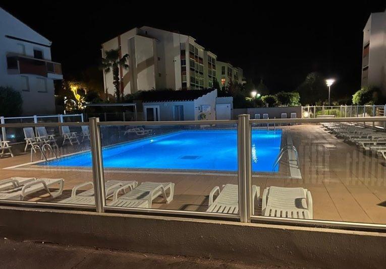 ARGELES PLAGE STUDIO PISCINE PARK PRIVATIF dans RES SECURISEE - Apartment mit 1 Schlafzimmer - 26