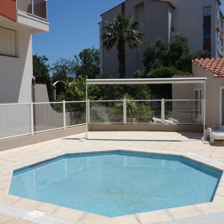 ARGELES PLAGE STUDIO PISCINE PARK PRIVATIF dans RES SECURISEE - Apartment mit 1 Schlafzimmer - 23