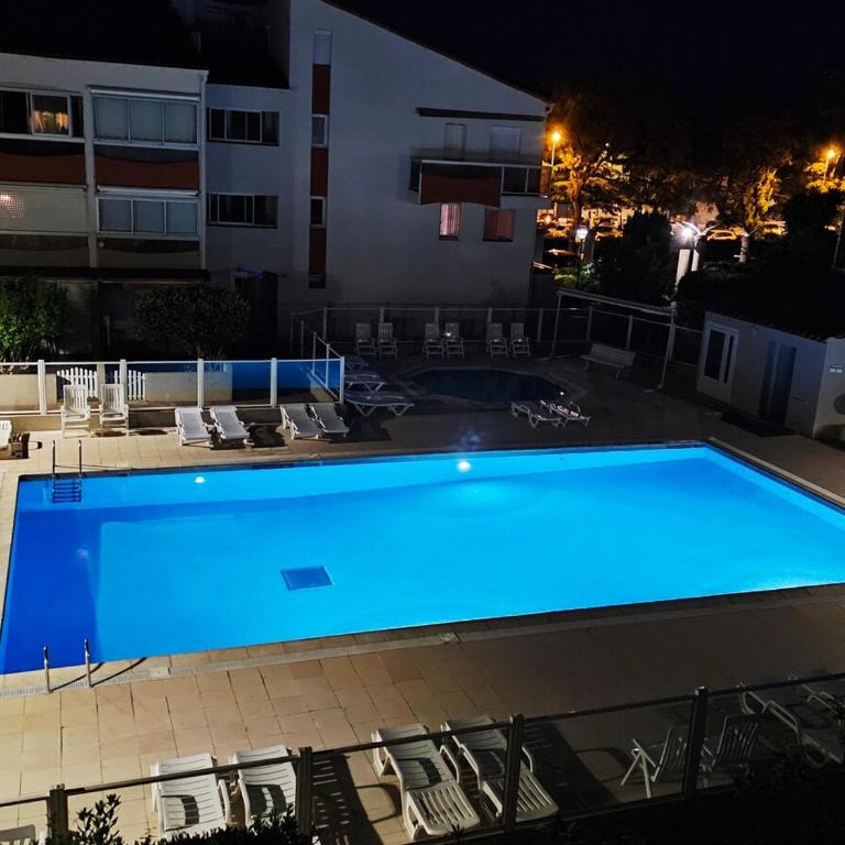 ARGELES PLAGE STUDIO PISCINE PARK PRIVATIF dans RES SECURISEE - Apartment mit 1 Schlafzimmer - 22