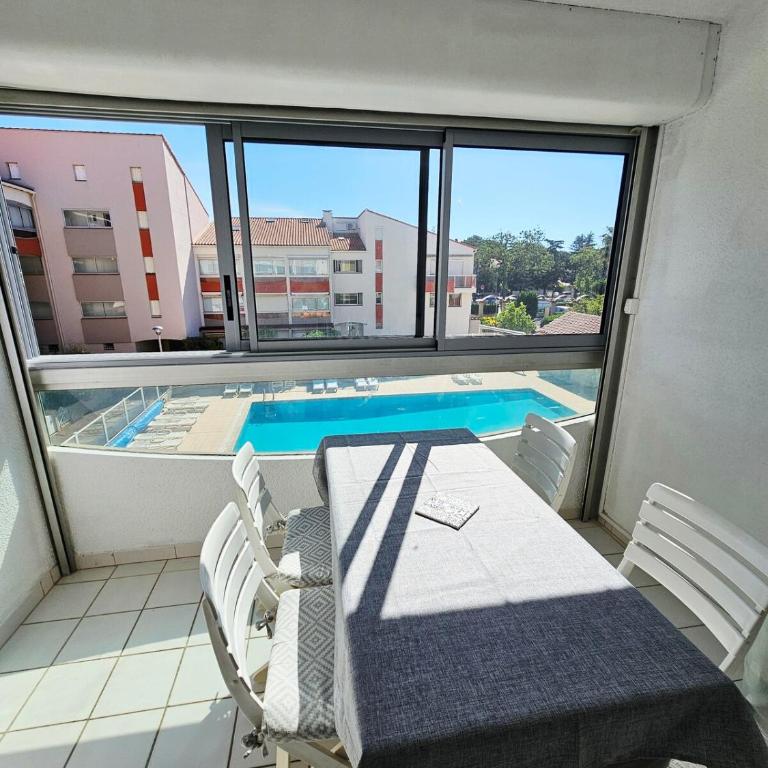 ARGELES PLAGE STUDIO PISCINE PARK PRIVATIF dans RES SECURISEE - Apartment mit 1 Schlafzimmer - 9