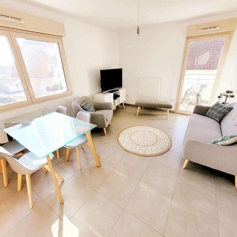 Appartement lumineux 2 chambres à Wimereux, proche plage, avec garage et Wi-Fi - FR-1-675-13 - Apartment - 4