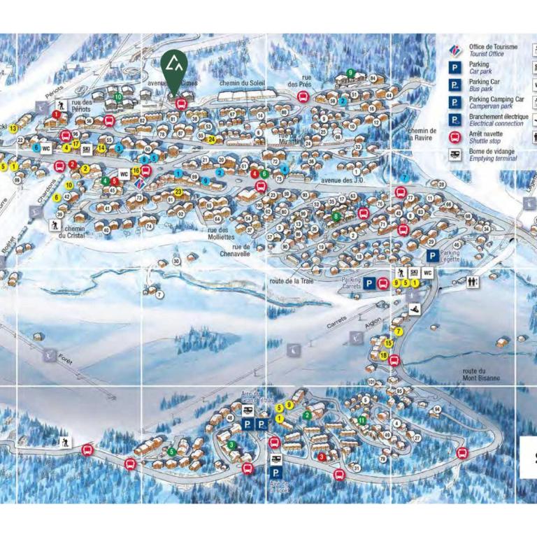 Appartement confortable aux Saisies, proche des pistes, pour 6 personnes avec parking - Appartement 2 Chambres - 2
