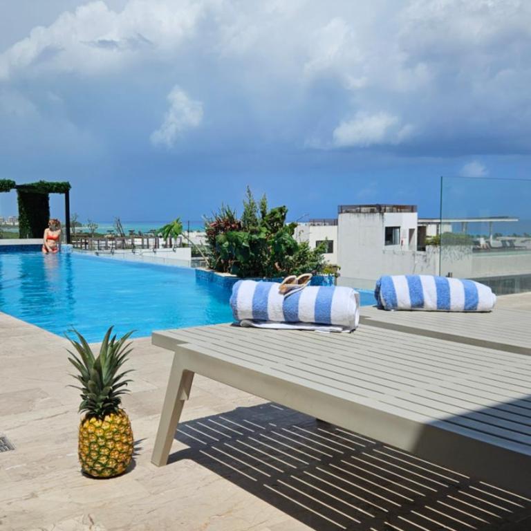 Luxury Condo en Menesse CocoBeach - One-Bedroom Apartment - 7
