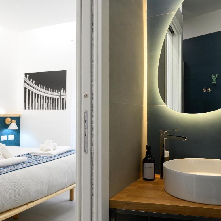 Domus suites - Camera Matrimoniale con Bagno Privato - 11