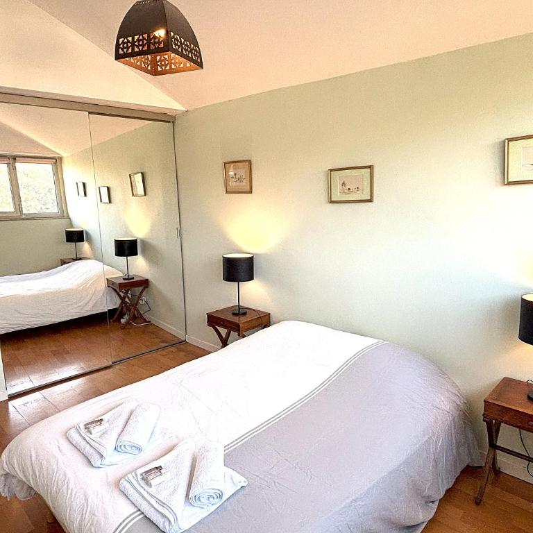 Appartement 3p vue mer proche plages et congrès - Apartment mit 2 Schlafzimmern - 2