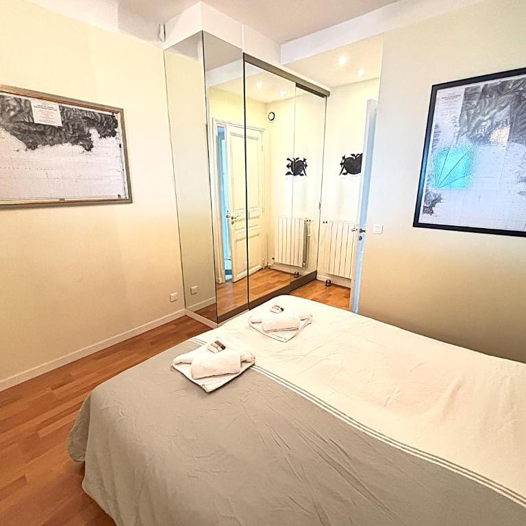 Appartement 3p vue mer proche plages et congrès - Apartment mit 2 Schlafzimmern - 4
