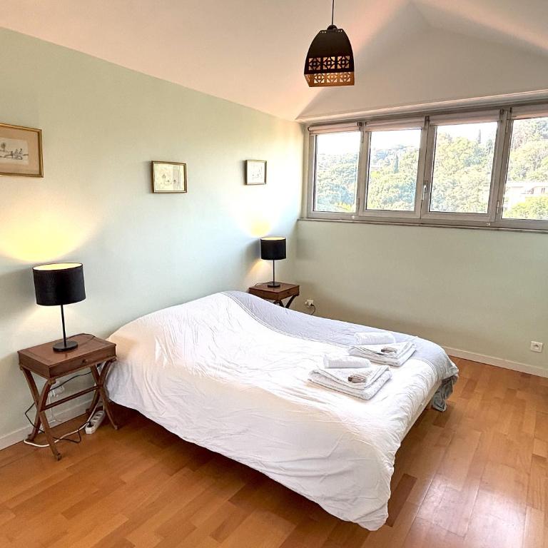 Appartement 3p vue mer proche plages et congrès - Apartment mit 2 Schlafzimmern - 13