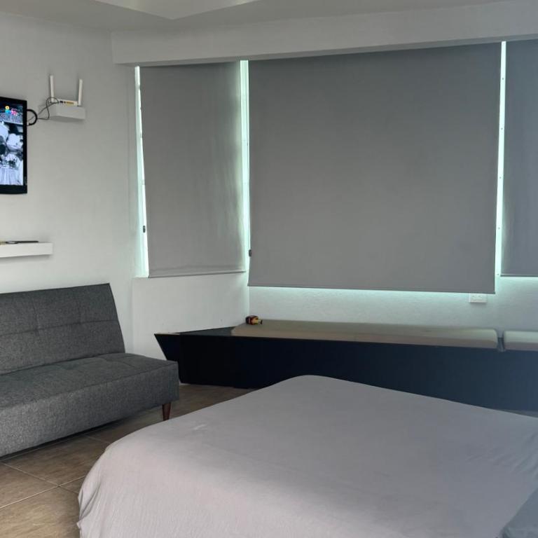 Cuarto a unos pasos de foro sol GNP y AICM - Double Room with Private Bathroom - 9