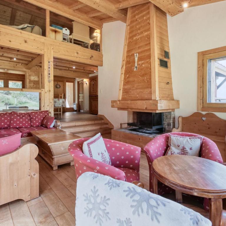 Chalet familial à Saint-Gervais, 6 chambres, 12 pers, WiFi, parking - FR-1-663-27 - Chalet - 2