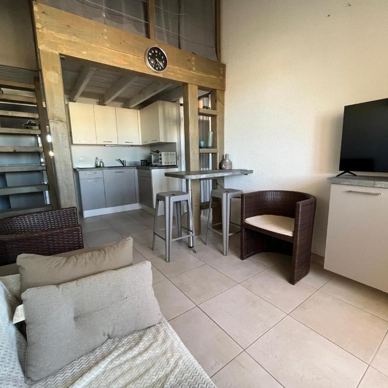 Sète: 2 pièces mezzanine à 300m de la plage avec parking sécurisé - FR-1-338-621 - Apartment - 7