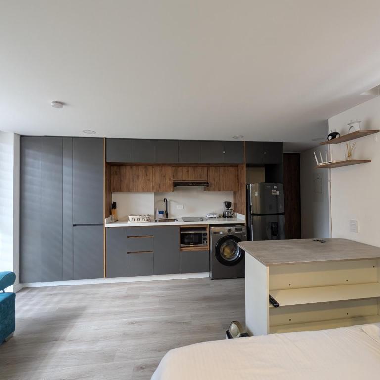 Acogedor loft en edificio inteligente SmartLiving Bogotá #02 - Apartamento Loft de 1 dormitorio - 4