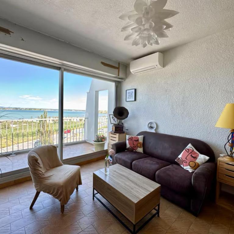 Appartement 1ère ligne Vue mer, accès direct plage - Appartement 1 Chambre - 2