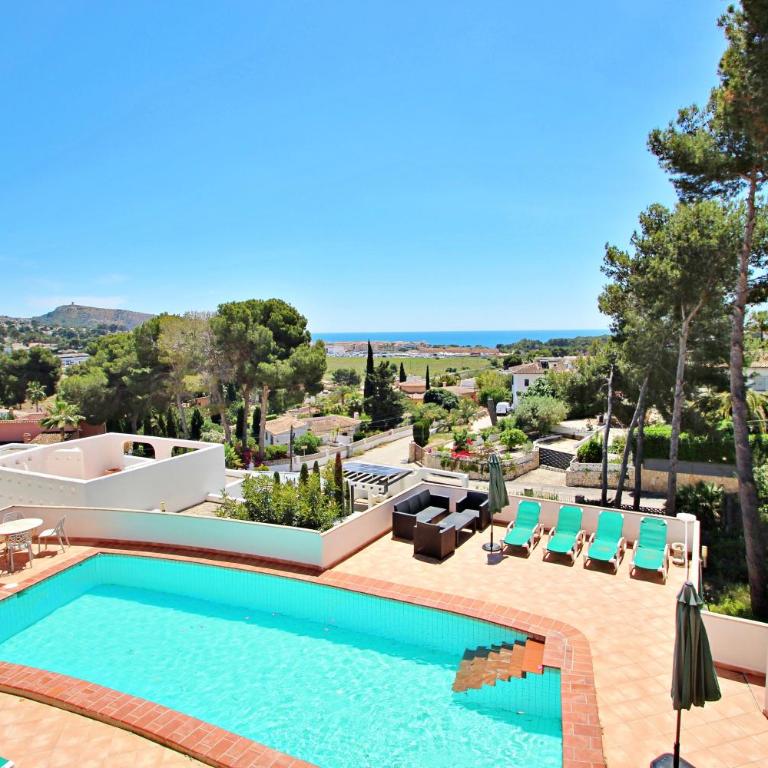 Dos Chicas - sea view villa with private pool in Moraira - Villa - 11