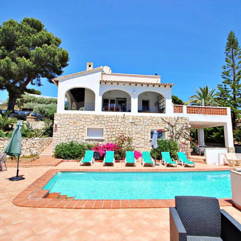 Dos Chicas - sea view villa with private pool in Moraira - Villa - 6