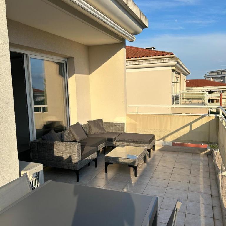 Evasion Côtière avec Vue Mer et Piscine A deux pas de la plage - Apartment mit 1 Schlafzimmer - 3