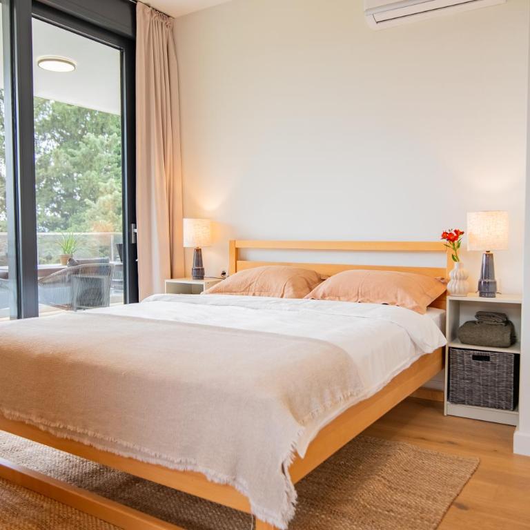 VIRA Bright and Airy 2BR Home with Terrace in Tivat - Two-Bedroom Apartment - 16