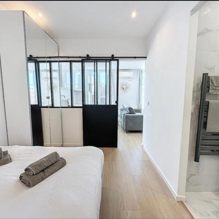 Cannes Hoche Croisette Sublime T2 - Apartment mit 1 Schlafzimmer - 11