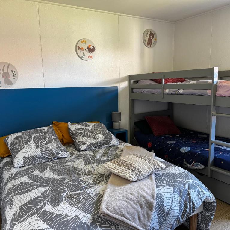 Maisonnette au calme, T3, 6 pers résidence avec piscine et wifi privée proche lac et océan - Maison 2 Chambres - 21