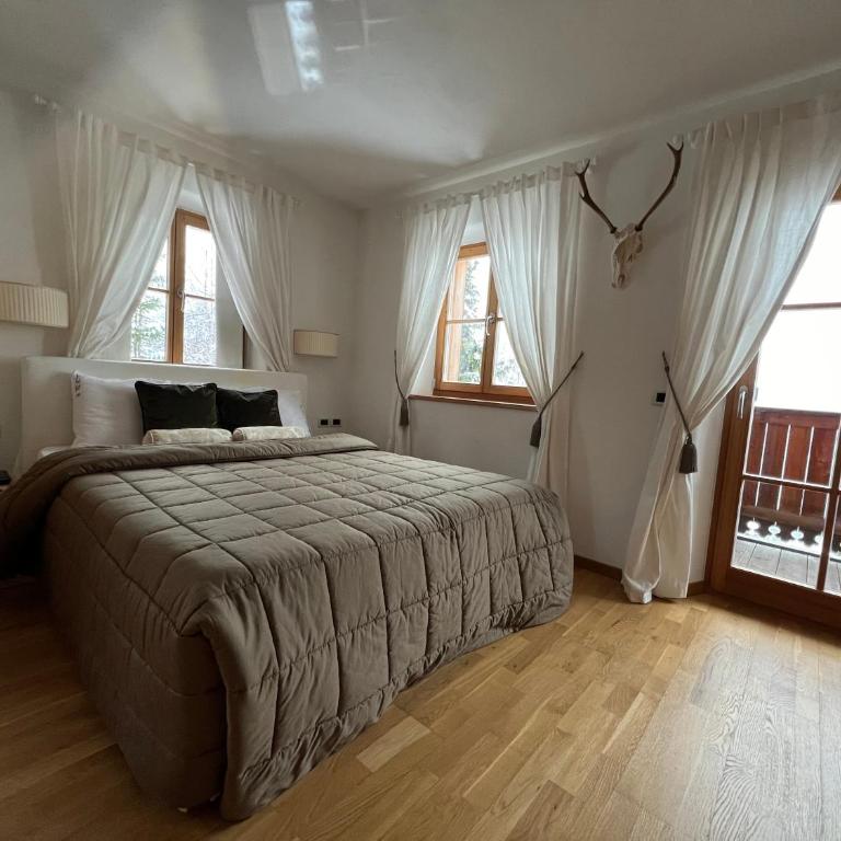 Lüch dl Mone y Chalets - Apartment mit 2 Schlafzimmern und Bergblick - 3