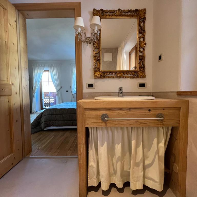 Lüch dl Mone y Chalets - Apartment mit 2 Schlafzimmern und Bergblick - 8