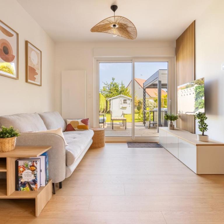 OPALYS - Maison Plain Pied - Jacuzzi - Pétanque - Jardin - Parking - 800 m de la plage - Casa con 2 Camere da Letto - 1