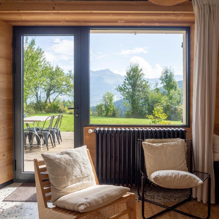 Domaine Les 4 Vents, élégant gîte privé 4 suites vue montagne pour 2 à 8 personnes au cœur de 12 hectares de nature - Maison 4 Chambres - 13