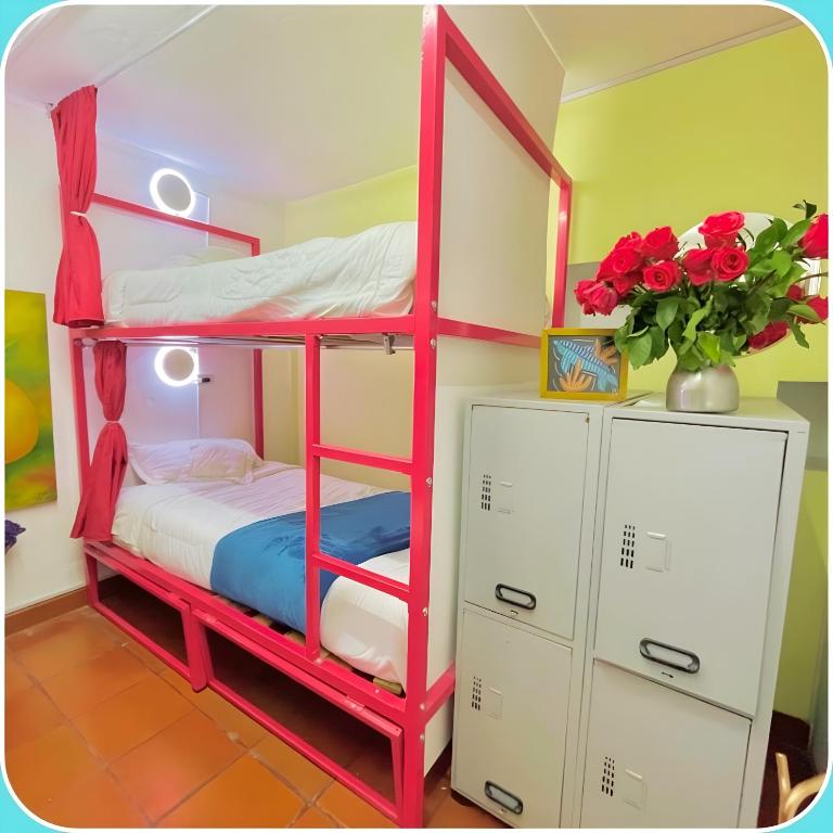Prisma Hostel - Habitación Compartida Mixta - 4 camas - 2