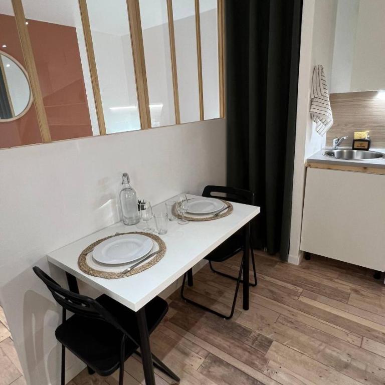 T1 neufs climatisés sur-équipés - Appartement 1 Chambre - 5