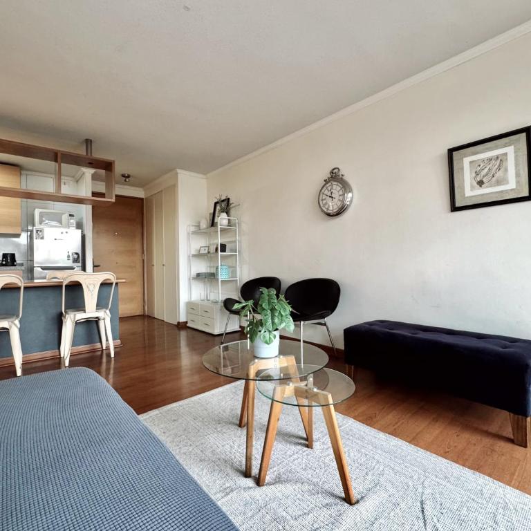 Apartamento en Providencia I Estacionamiento I Piscina I Mucha luz - Apartamento de 1 dormitorio - 13
