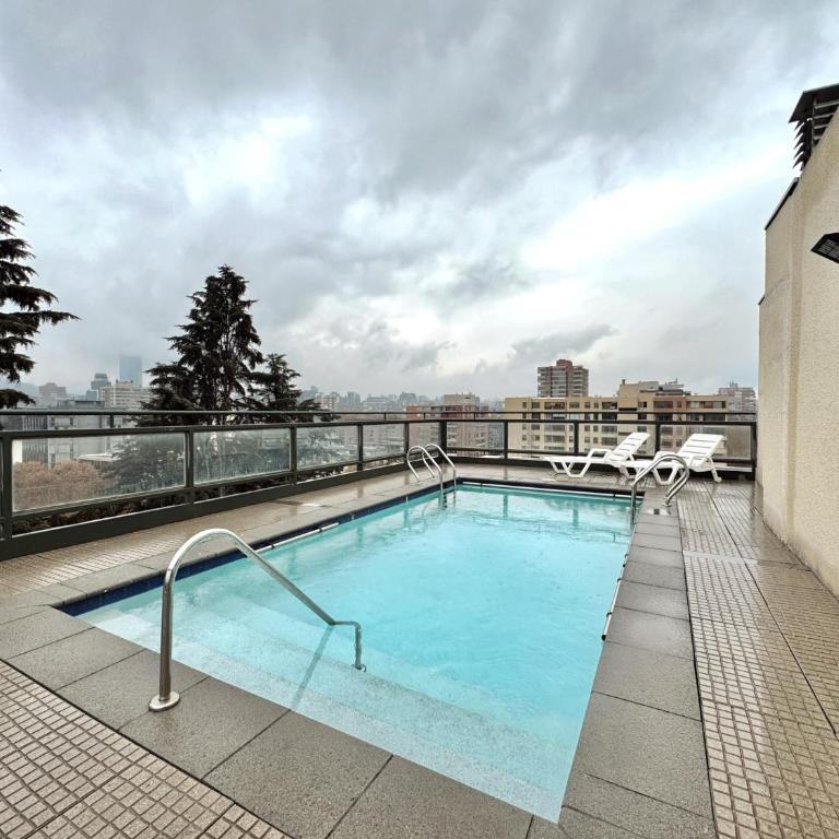 Apartamento en Providencia I Estacionamiento I Piscina I Mucha luz - Apartamento de 1 dormitorio - 22